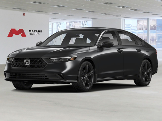 2025 Honda Accord Hybrid 2025 Crystal Black Pearl