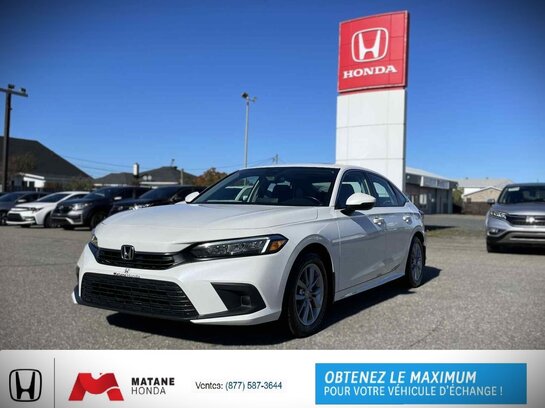 2022 Honda CIVIC EX 2022 White