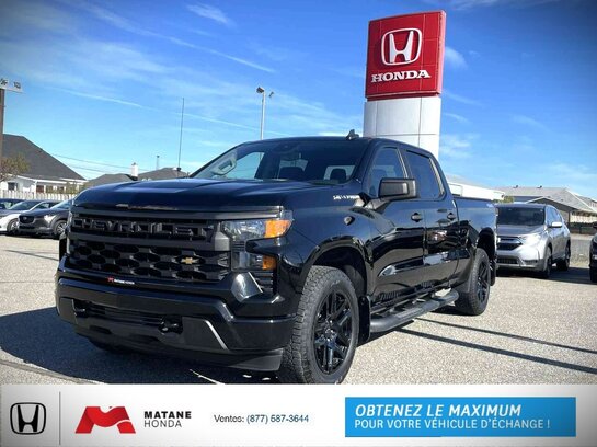 2022 CHEVROLET SILVERADO K1500 CUSTOM 2022 Black