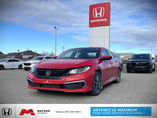 Honda CIVIC SEDAN EX CVT 2021 2021 Rouge Honda CIVIC SEDAN EX CVT 2021 2021 Rouge